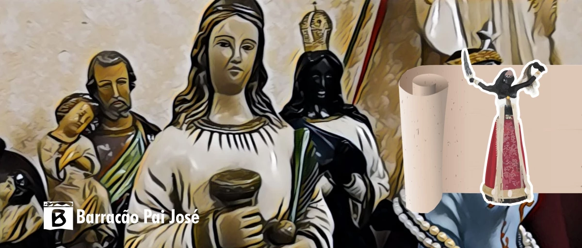 Representação visual da Orixá Iansã, a guerreira dos ventos e tempestades